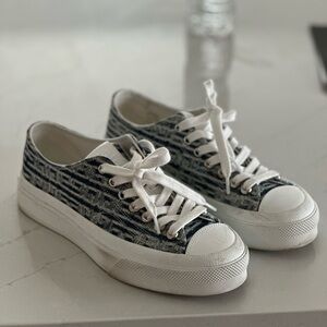 Givenchy city low 4g denim sneakers
